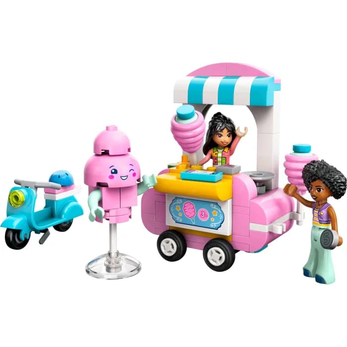 Конструктор Lego Friends Ятка со сладкой ватой и скутер 110дет 42643 фото 2 Конструктор Lego Friends Ятка со сладкой ватой и скутер 110дет 42643 фото 2