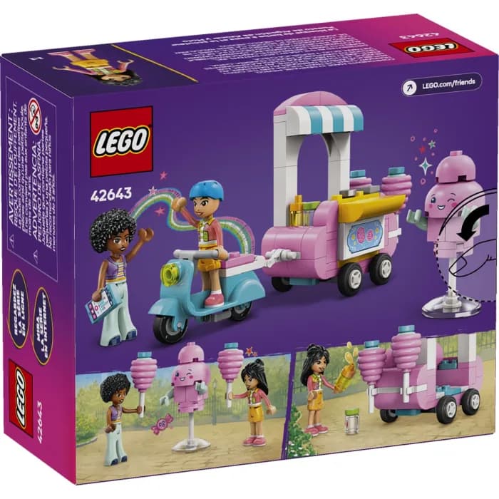 Конструктор Lego Friends Ятка со сладкой ватой и скутер 110дет 42643 фото 10 Конструктор Lego Friends Ятка со сладкой ватой и скутер 110дет 42643 фото 10