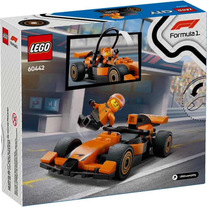 Конструктор Lego City Пилот F1 с автомобилем McLaren 86дет 60442 фото 9 Конструктор Lego City Пилот F1 с автомобилем McLaren 86дет 60442 фото 9