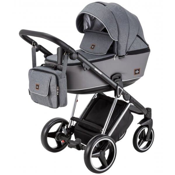 Коляска универсальная 2в1 Adamex Cristiano Special Edition CR-433