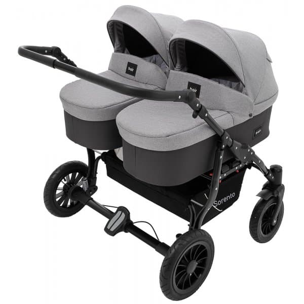 Коляска универсальная для двойни 2в1 Bair Sorento Duo BS-02 680814 Коляска универсальная для двойни 2в1 Bair Sorento Duo BS-02 680814