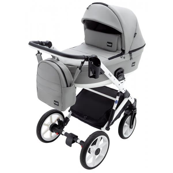 Коляска універсальна 2в1 Bair Kiwi White Eсо BKW-15 680740