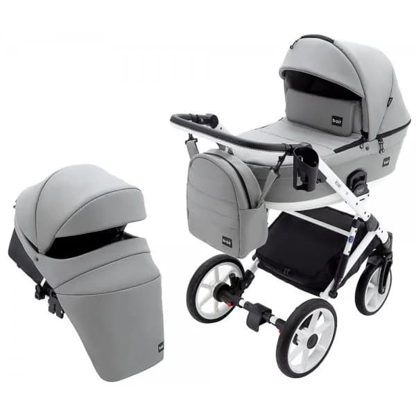 Коляска універсальна 2в1 Bair Kiwi White Eсо BKW-15 680740 фото 2