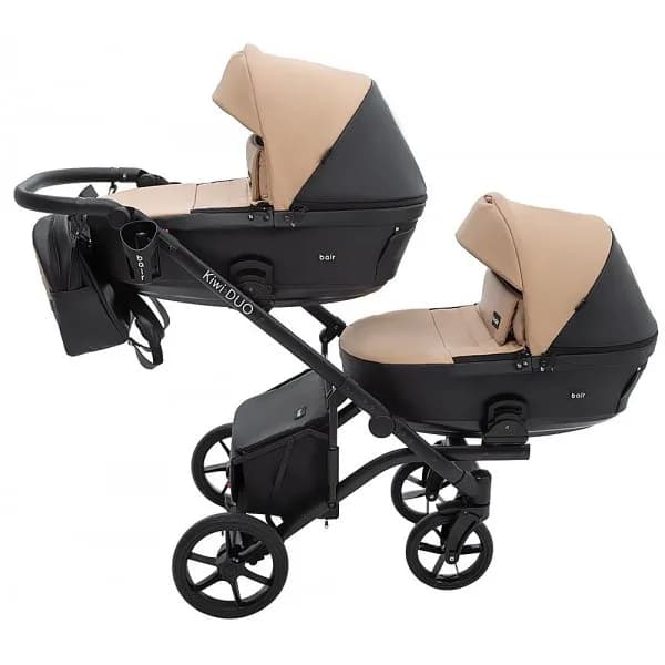 Коляска універсальна 2в1 для двійні Bair Kiwi Duo Eco BKD-18/15 681041 фото 2 Коляска універсальна 2в1 для двійні Bair Kiwi Duo Eco BKD-18/15 681041 фото 2