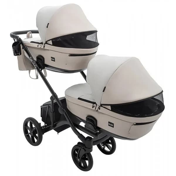 Коляска універсальна 2в1 для двійні Bair Kiwi Duo Eco BKD-32/33 681042 фото 2 Коляска універсальна 2в1 для двійні Bair Kiwi Duo Eco BKD-32/33 681042 фото 2
