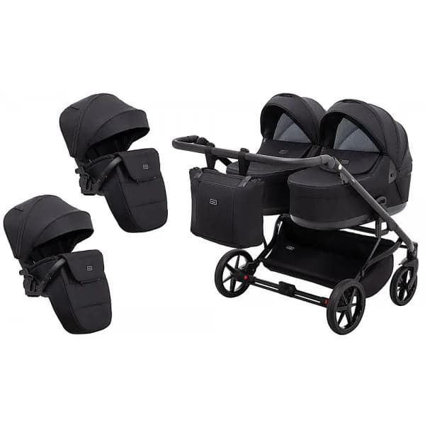 Коляска универсальная для двойни 2в1 Adamex Leo Duo Tip TK-53 681139 фото 5 Коляска универсальная для двойни 2в1 Adamex Leo Duo Tip TK-53 681139 фото 5