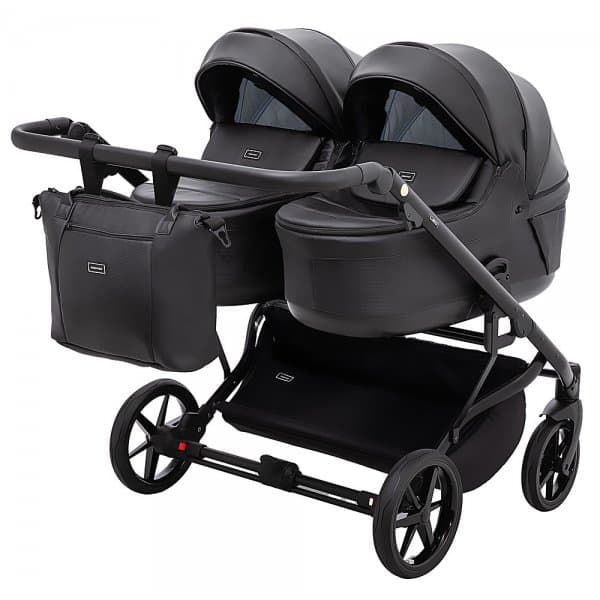 Коляска універсальна для двійні 2в1 Adamex Leo Duo Eco SA-2 681143 Коляска універсальна для двійні 2в1 Adamex Leo Duo Eco SA-2 681143