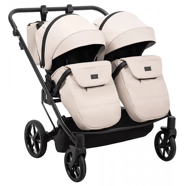 Коляска универсальная для двойни 2в1 Adamex Leo Duo Eco SA-7 681144 фото 3 Коляска универсальная для двойни 2в1 Adamex Leo Duo Eco SA-7 681144 фото 3