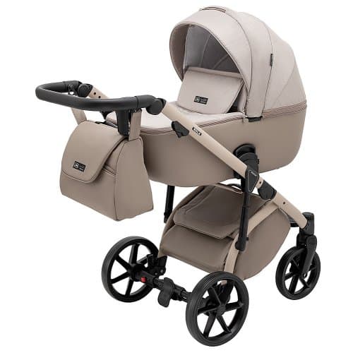 Коляска универсальная 2в1 Adamex Nola Natura Сappuccino 681681 Коляска универсальная 2в1 Adamex Nola Natura Сappuccino 681681