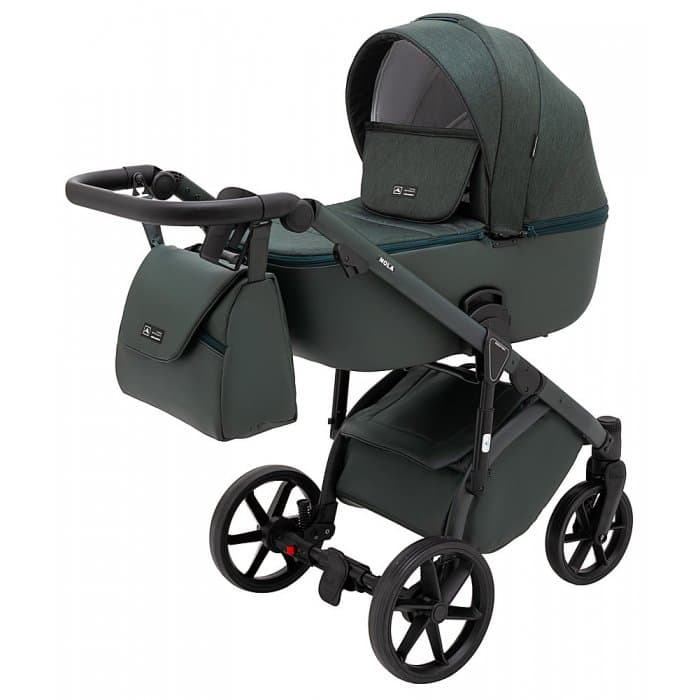 Коляска універсальна 2в1 Adamex Nola Natura forest 681797