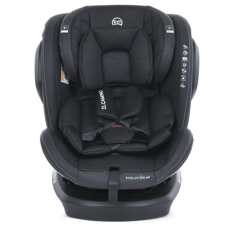 Автокрісло El Camino Evolution2 360 ME 1045 Black Luxe фото 3