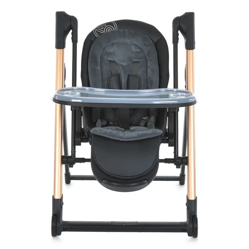 Стільчик для годування El Camino Debut ME 1102 Posh Black фото 3