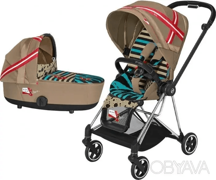 Коляска універсальна 2в1 Cybex Mios 4.0 Karolina Kurkova/Chrome Black 522000755/2