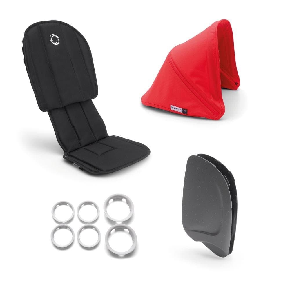 Комплект текстилю Style set для Bugaboo Ant Black/Neon Red 910210NR01