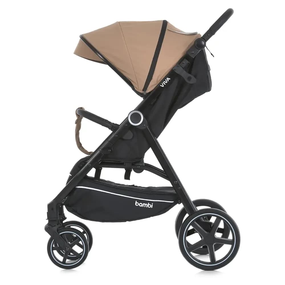 Коляска прогулянкова Bambi M 5723 VIVA Beige фото 3 Коляска прогулянкова Bambi M 5723 VIVA Beige фото 3