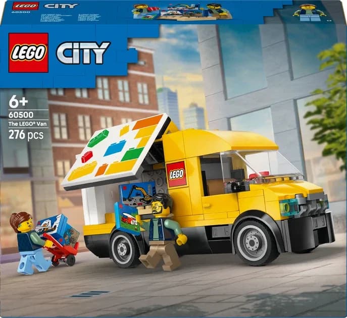 Конструктор Lego City Фургон 276дет 60500 фото 2 Конструктор Lego City Фургон 276дет 60500 фото 2