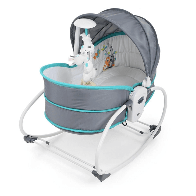 Люлька-качалка 5в1 Mastela 6037 Gray Люлька-качалка 5в1 Mastela 6037 Gray