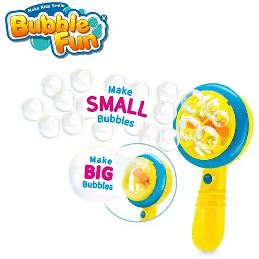 Набір для видування бульбашок Bubble Fun Вентилятор + 120мл DHOBB10069J