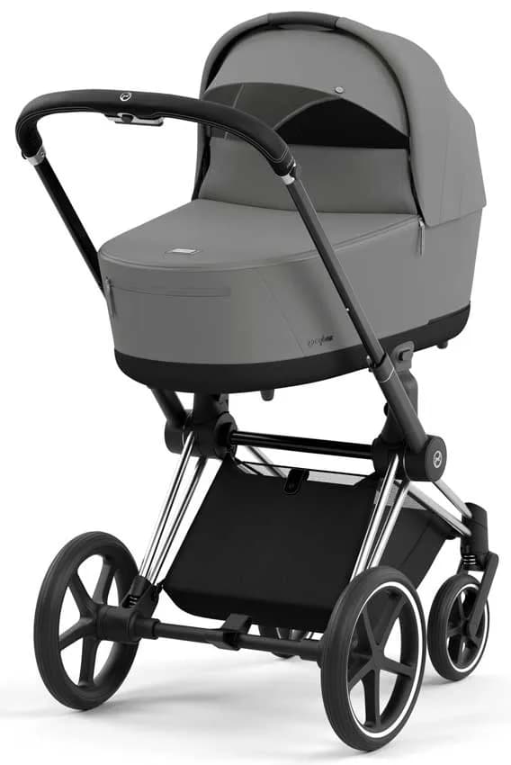Коляска универсальная 3в1 Cybex Priam 4.0 Mirage Grey/Chrome Black/Cloud T i-Size 510185409/2 фото 2