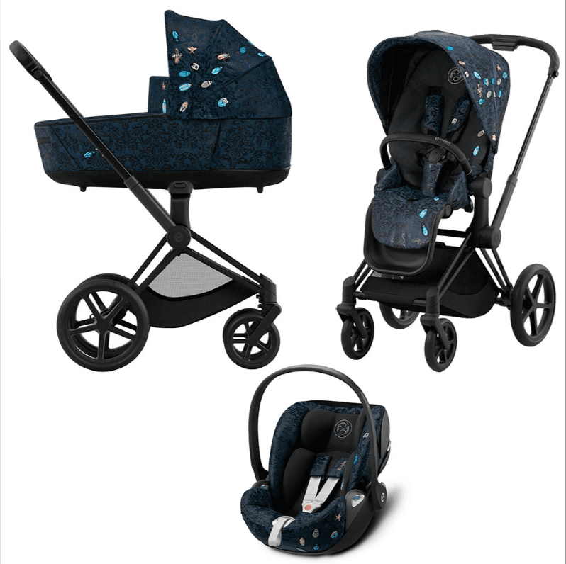 Коляска универсальная 3в1 Cybex Priam 4.0 Jewels of Nature/Matt Black/Cloud T 518020082201 Коляска универсальная 3в1 Cybex Priam 4.0 Jewels of Nature/Matt Black/Cloud T 518020082201