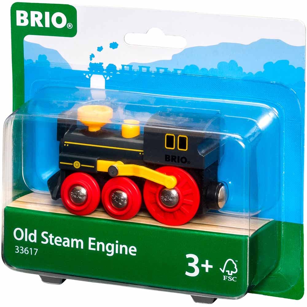 Старовинний паровоз для залізниці BRIO 33617