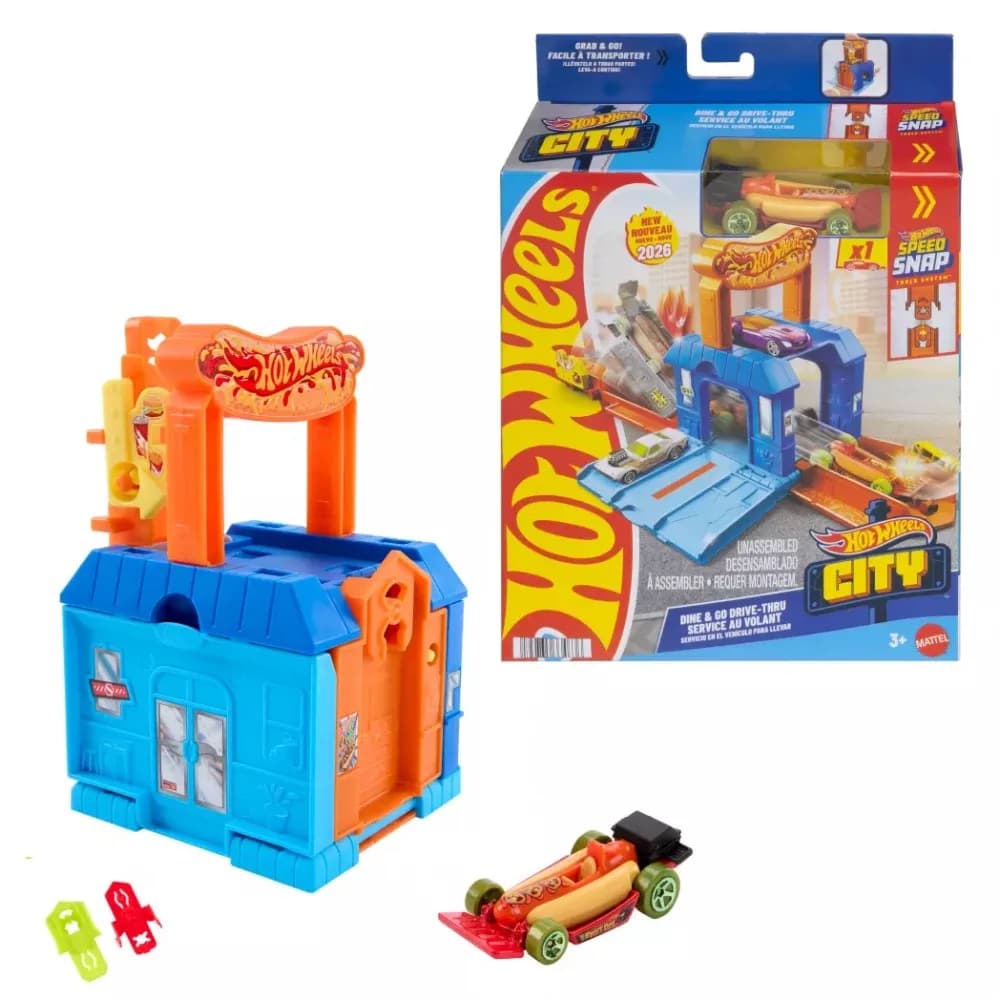 Набор игровой Hot Wheels Играй и мчи JHL43 фото 3 Набор игровой Hot Wheels Играй и мчи JHL43 фото 3