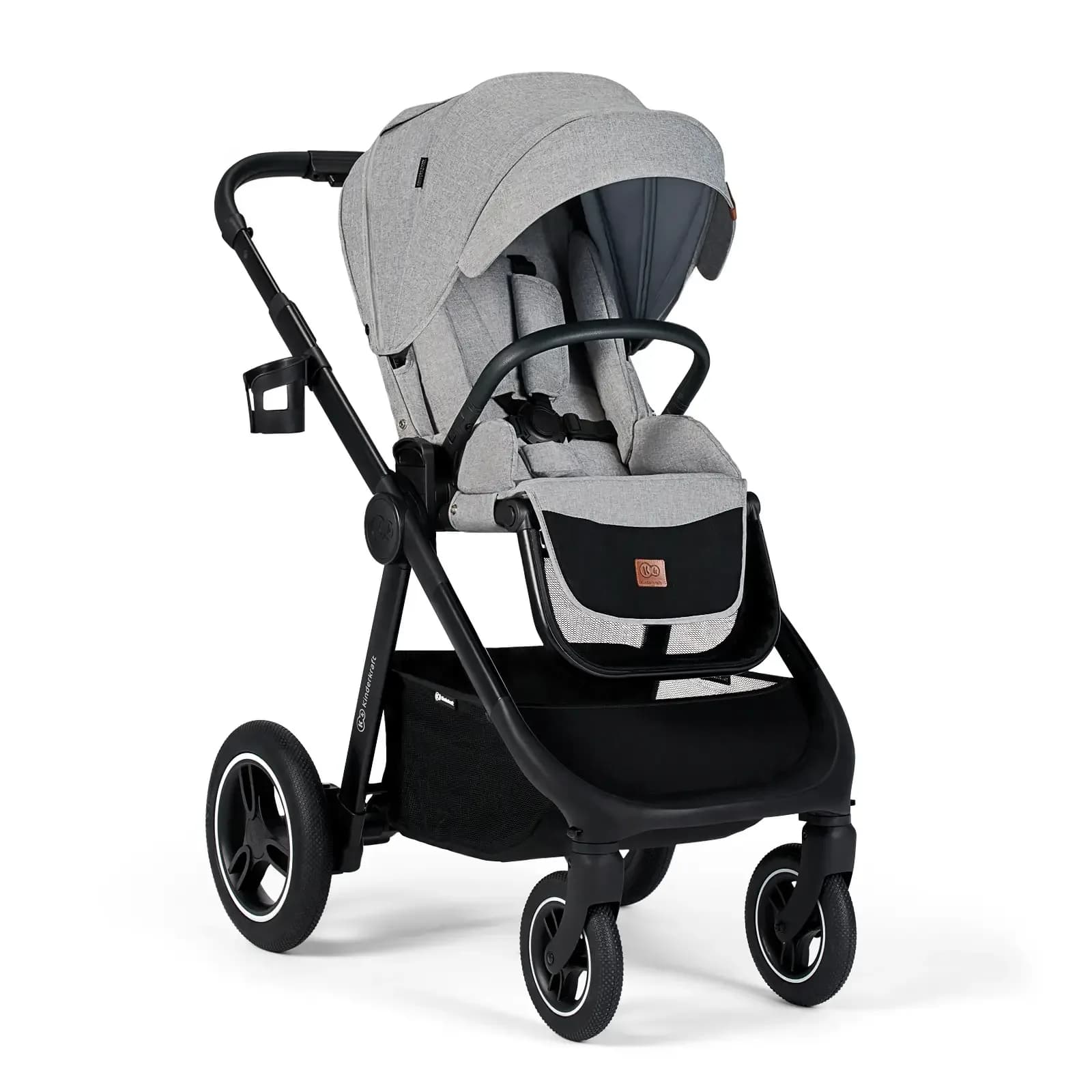Коляска универсальная 2в1 Kinderkraft Everyday 2 KSEVER00LGR20BS Light Gray фото 4 Коляска универсальная 2в1 Kinderkraft Everyday 2 KSEVER00LGR20BS Light Gray фото 4