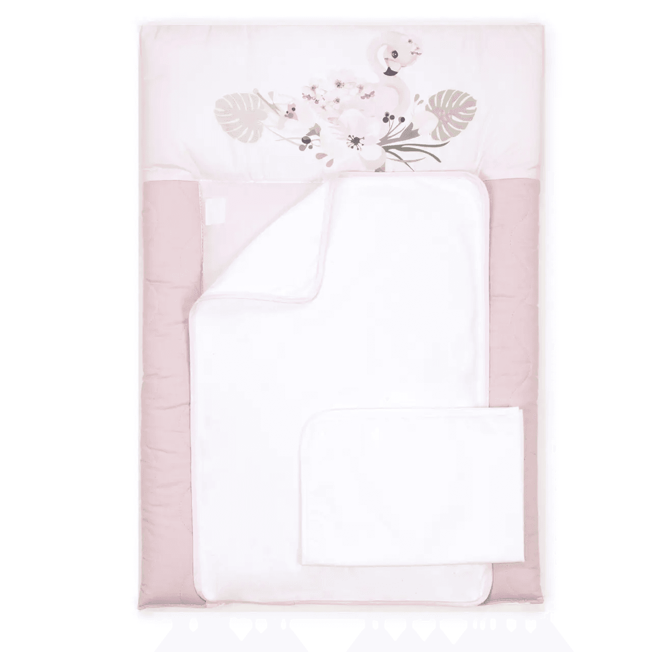 Матрас пеленальный Верес Flamingo pink 50*70см 426.1 Матрас пеленальный Верес Flamingo pink 50*70см 426.1