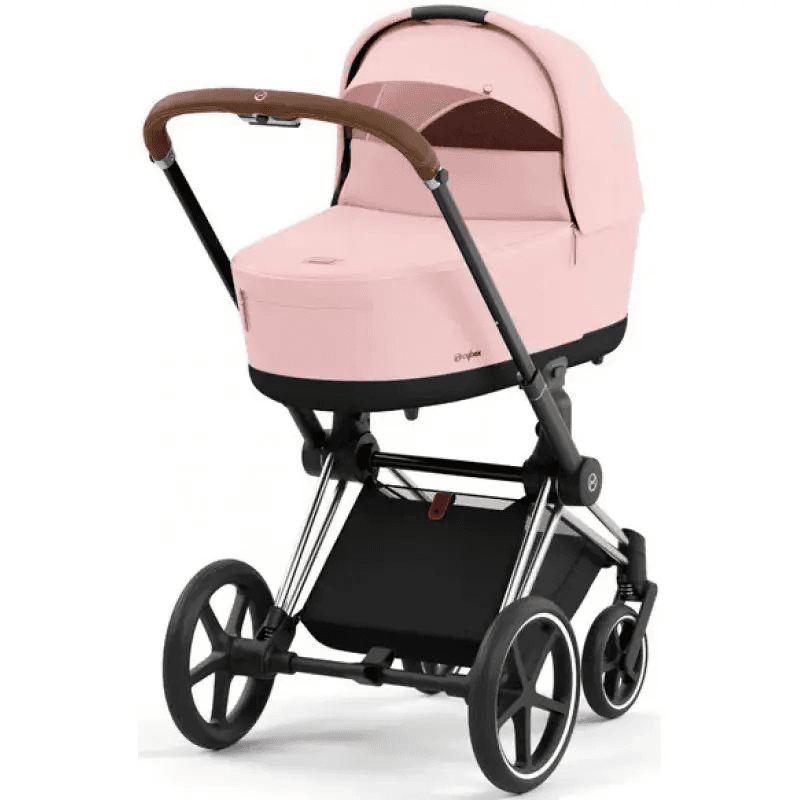 Коляска универсальная (люлька) Cybex Priam 4.0 Peach Pink/Chrome Brown 523000829/3-1 Коляска универсальная (люлька) Cybex Priam 4.0 Peach Pink/Chrome Brown 523000829/3-1