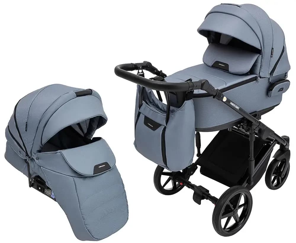 Коляска універсальна 2в1 Adamex Porto Light Tip TK-60/С 680776 фото 3