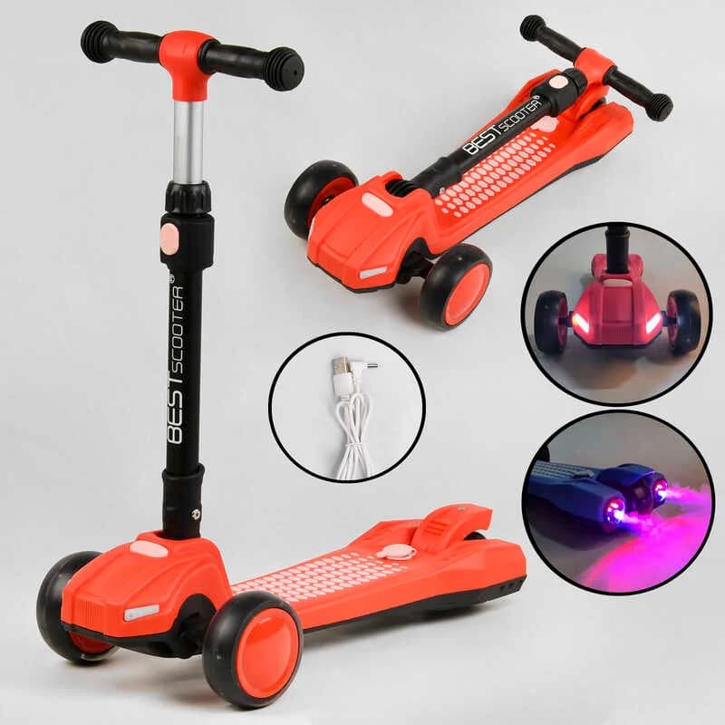 Самокат 3-х колесный Best Scooter LT-12857