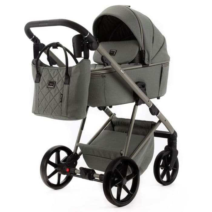 Коляска универсальная 2в1 Adamex Delta DN-7 DN71107 salvia