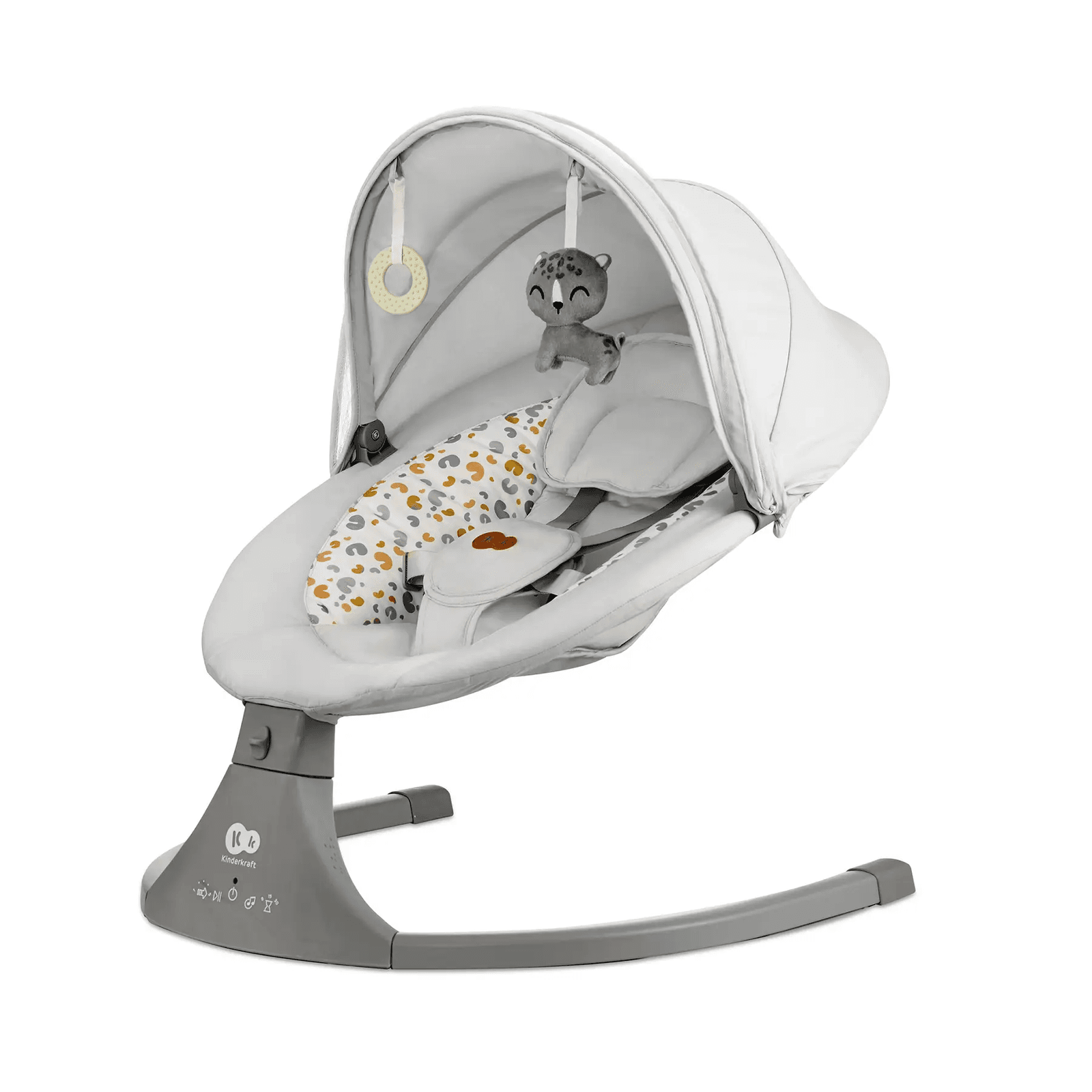 Кресло-качалка Kinderkraft Lumi 2 KBLUMI02LGR0000 Light Grey