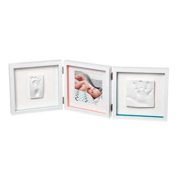 Бебі Арт Потрійна рамка білий/смужка Baby Art 3601095400 фото 2 Бебі Арт Потрійна рамка білий/смужка Baby Art 3601095400 фото 2