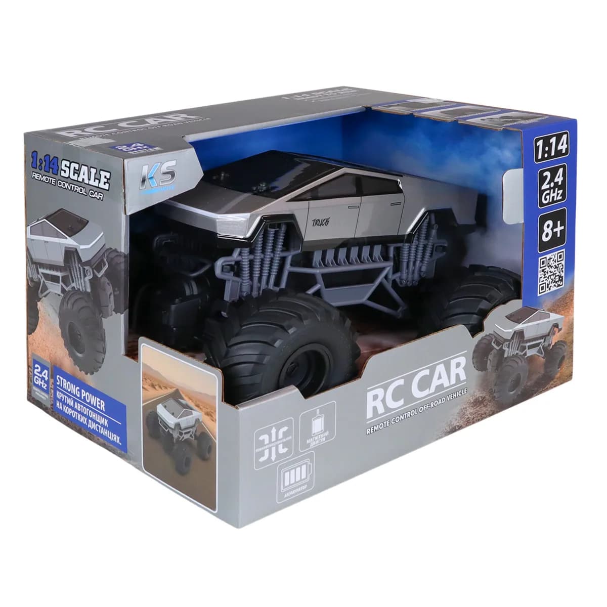 Машина на р/к KS Drive Bigfoot Off-Road Cyber Ride SL-8362ARHG фото 14 Машина на р/к KS Drive Bigfoot Off-Road Cyber Ride SL-8362ARHG фото 14