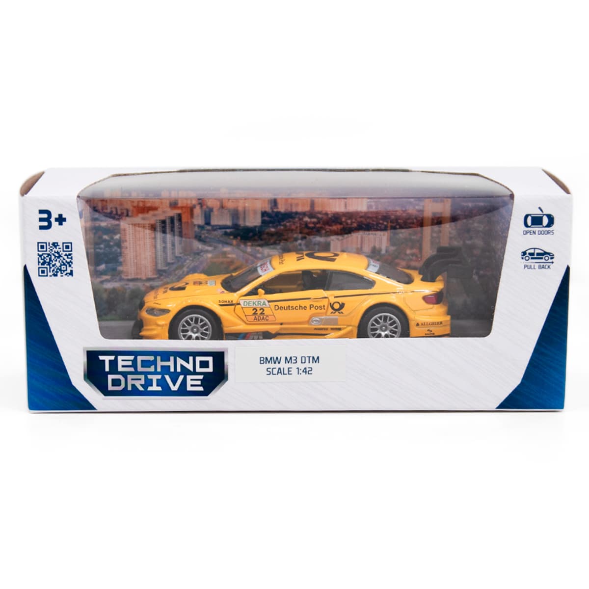 Машина Techno Drive BMW M3 DTM 1:42 250257