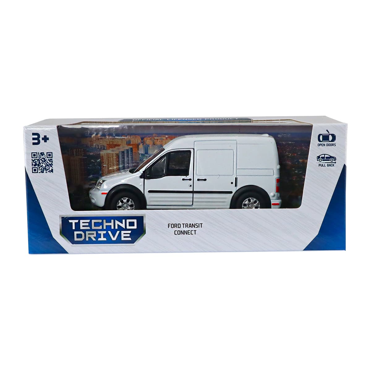 Машина Techno Drive Ford Transit Connect 1:43 250386W