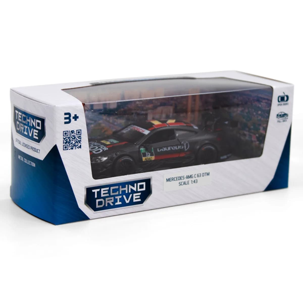Машина Techno Drive Mercedes-Benz C63 DTM 1:32 250273 фото 10