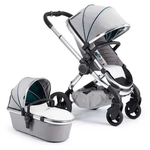 Коляска универсальная 2в1 iCandy Peach Chrome Dove/Grey IC1820 фото 2