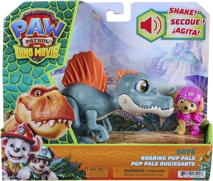 Набор игровой Spin Master Paw Patrol Интерактивный динозавр и щенок Скай SM97300/6076351 фото 2 Набор игровой Spin Master Paw Patrol Интерактивный динозавр и щенок Скай SM97300/6076351 фото 2