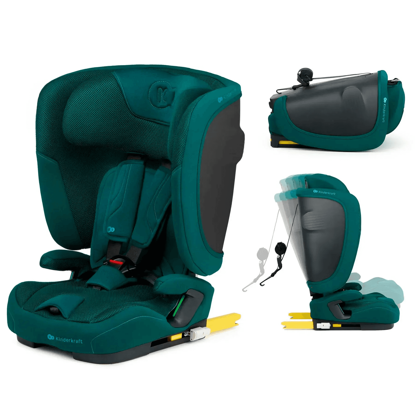 Автокрісло Kinderkraft Fix2Go KCFI2GO0GRE0000 Green