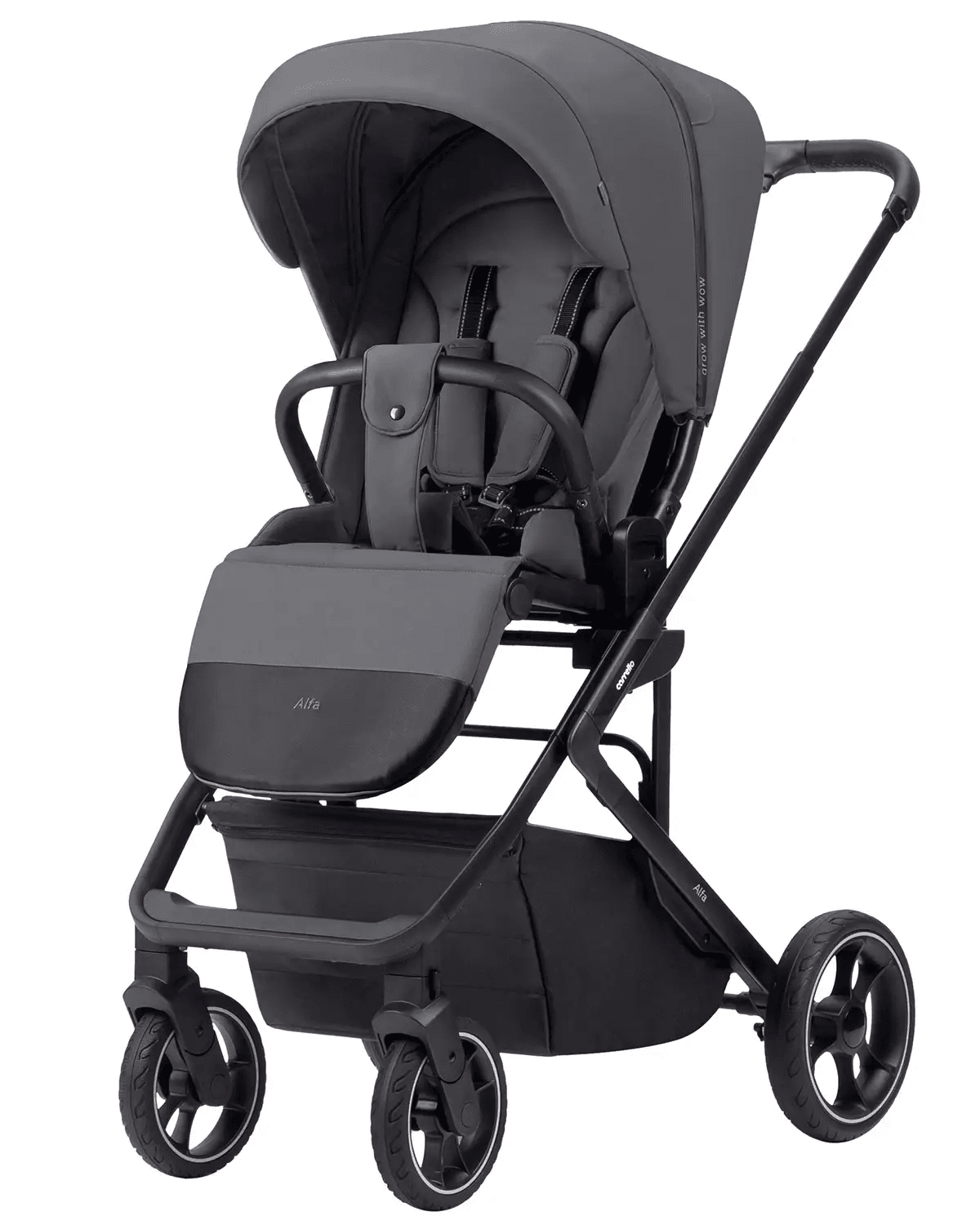 Коляска прогулочная Carrello Alfa 2024 CRL-5508 Graphite Grey BF