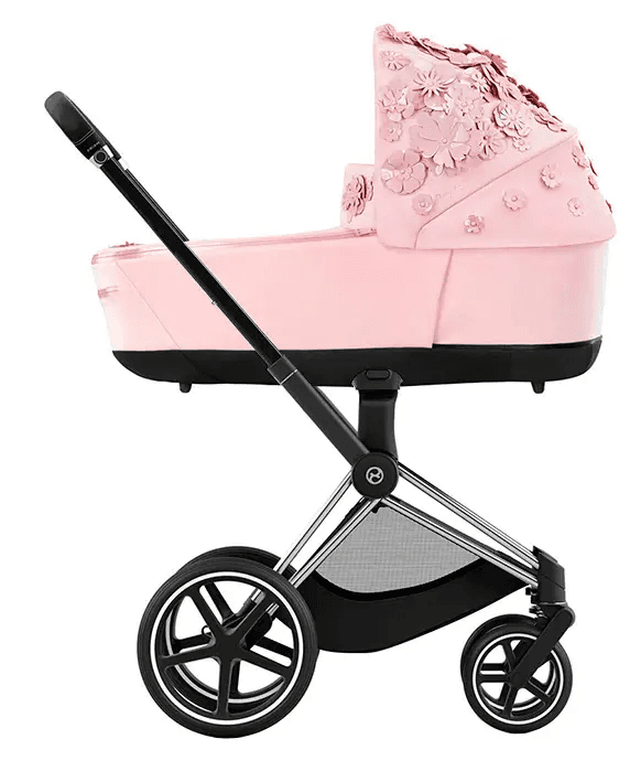 Коляска универсальная (люлька) Cybex Priam 4.0 Simply Flowers Pink/Chrome Black 522000929/2-1 Коляска универсальная (люлька) Cybex Priam 4.0 Simply Flowers Pink/Chrome Black 522000929/2-1