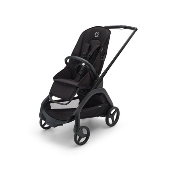 Коляска прогулочная Bugaboo Dragonfly без капюшона 100047029 Black/Midnight Black