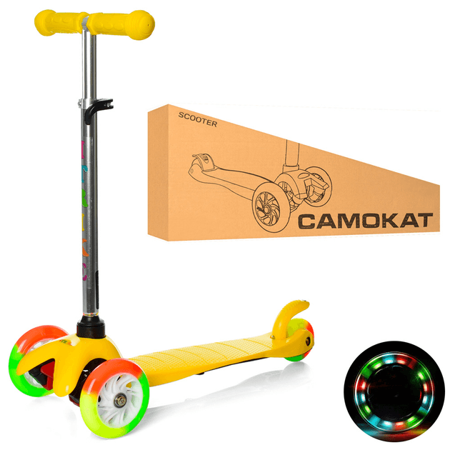 Самокат iTrike 3-х колісний BB 3-013-4-A-Y