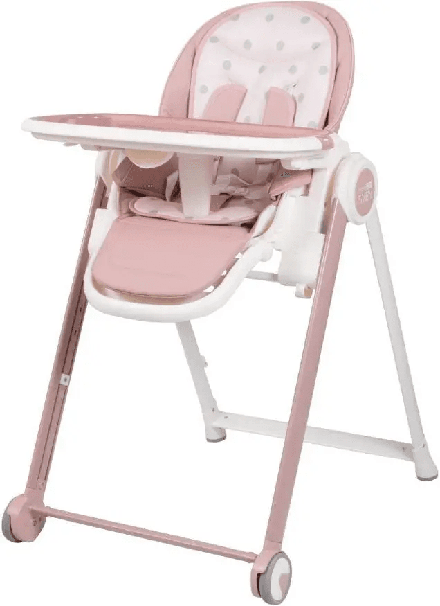 Стільчик для годування FreeON Sven de lux 44640 Pink Стільчик для годування FreeON Sven de lux 44640 Pink