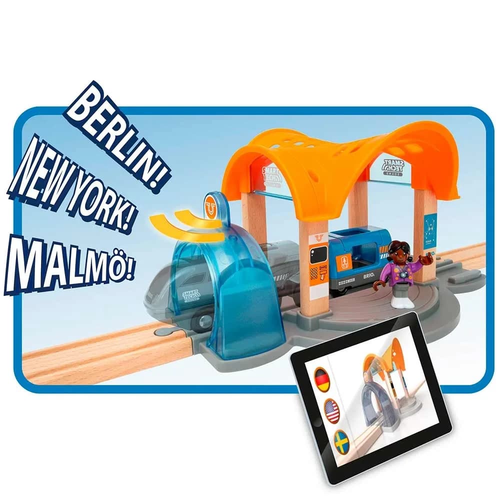 Станці для залізниці BRIO Smart Tech 33973 фото 5 Станці для залізниці BRIO Smart Tech 33973 фото 5