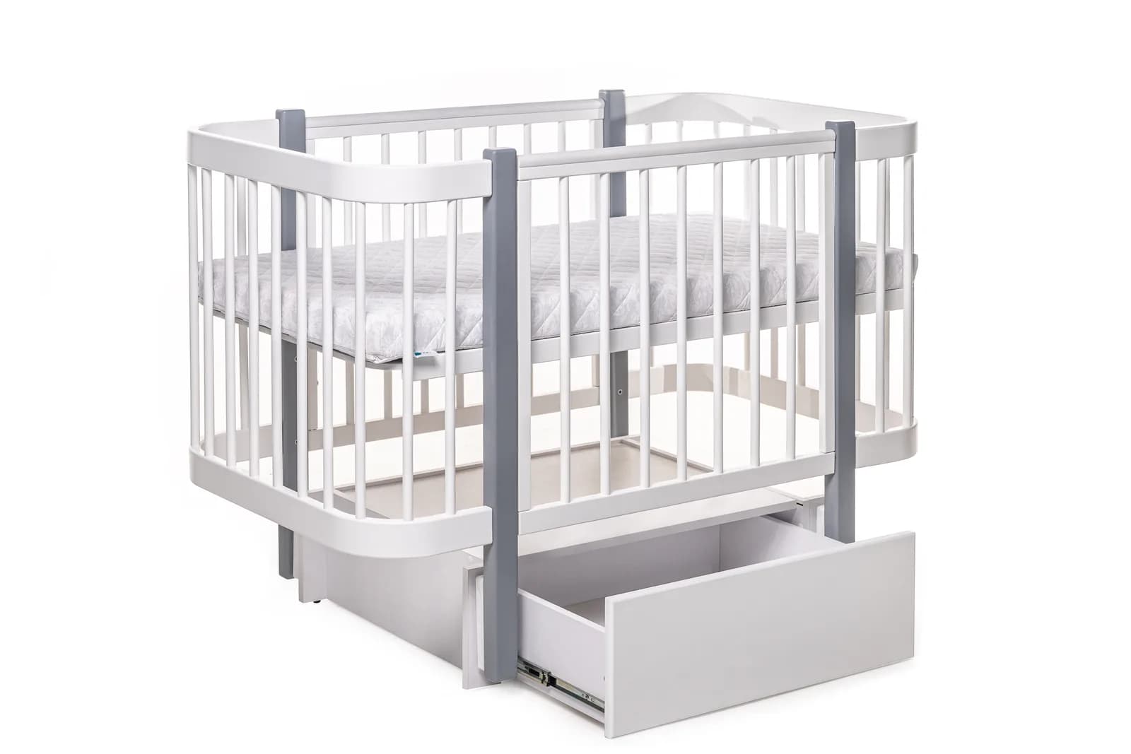 Кровать детская DeSon Рассвет с ящиком DS-8012-4 фото 4 Кровать детская DeSon Рассвет с ящиком DS-8012-4 фото 4