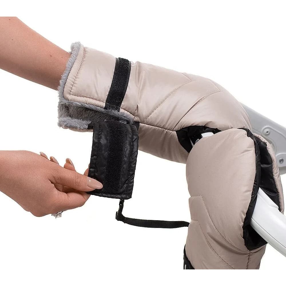 Рукавиці на коляску Bair Thermo Mittens 680679 desert beige фото 3