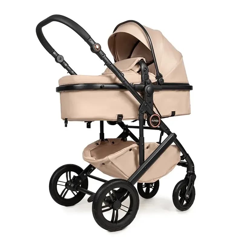 Коляска-трансформер 3в1 Ninos Ave NAV3V12026LB Light Beige фото 2 Коляска-трансформер 3в1 Ninos Ave NAV3V12026LB Light Beige фото 2